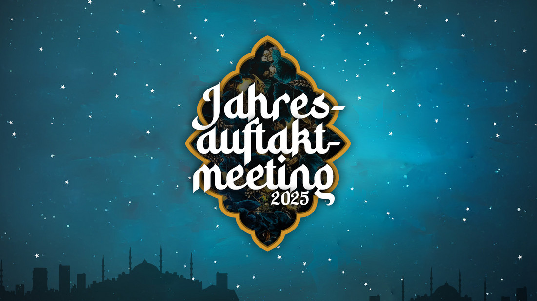 Plakat Jahresauftaktmeeting 2025, Illustration Thema Istanbul