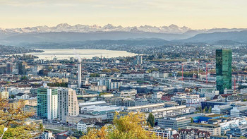 Zurich vue d'en haut