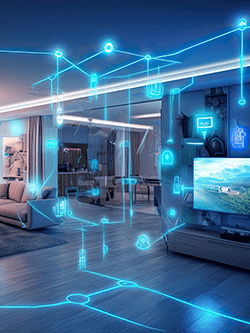 Appartement moderne avec aménagement Smart Home