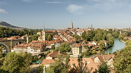 Aufnahme der Stadt Bern