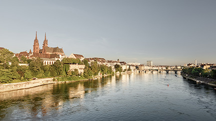 Aufnahme der Stadt Basel