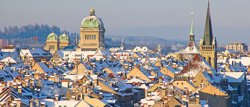 Altstadt Bern aus der Vogelperspektive