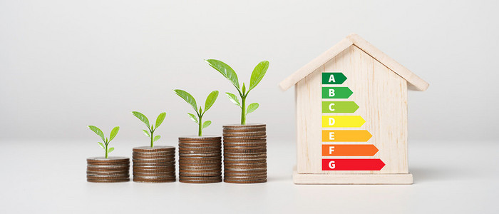 Energieskala Modellhaus