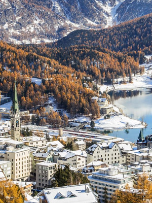 Collezione di case a St. Moritz
