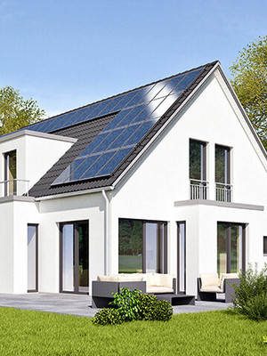 Einfamilienhaus mit Garten