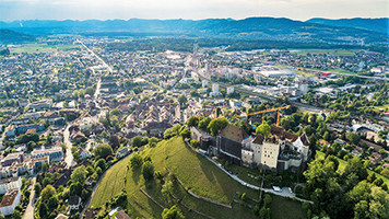 Lanschaftsbild vom Aargau