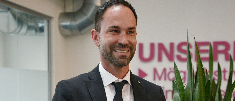 Pascal Kaeser lächelt in die Kamera