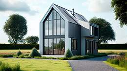 Modernes Einfamilienhaus