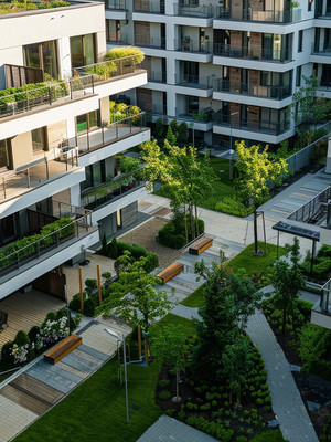 Appartements modernes avec espaces verts