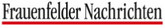 Logo Frauenfelder Nachrichten