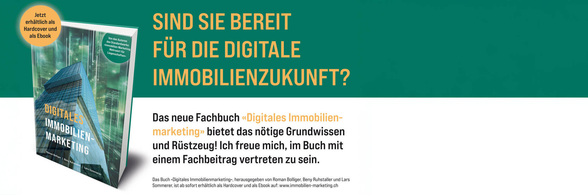 Cover von Fachbuch digitales Immobilienmarketing