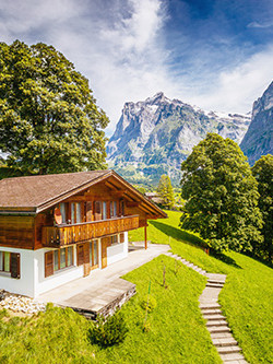 Ferienhaus in den Bergen