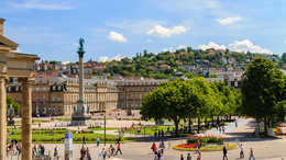 Landschaftsbild von Stuttgart