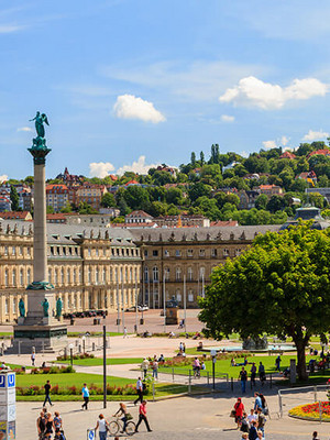 Paysage de Stuttgart