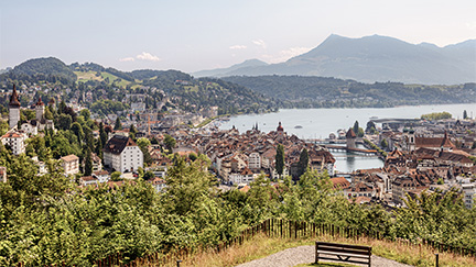 Aufnahme der Stadt Luzern