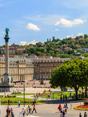 Landschaftsbild von Stuttgart